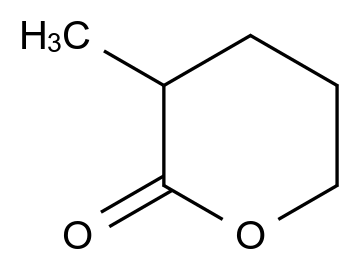  3-methyltetrahydropyran-2-one CAS 10603-03-9 结构式 Chemical Structure