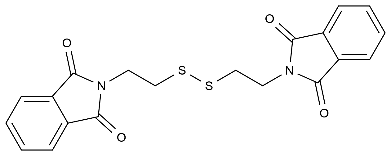 bis(2-phthalimidoethyl) disulfide标准品结构式