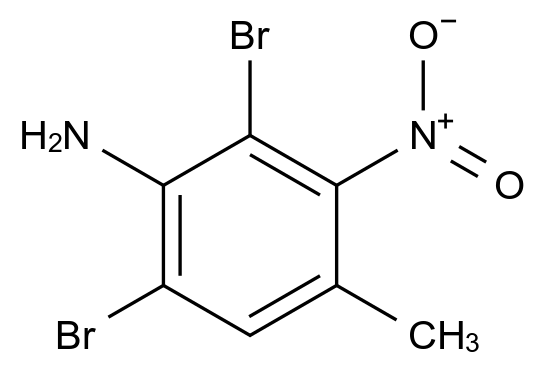 CAS No.:117824-54-1,2,6-Dibromo-4-methyl-3-nitroaniline
