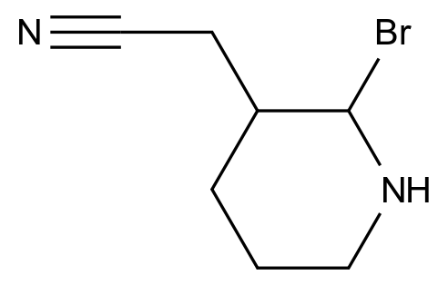  2-(2-bromo-3-pyridyl)acetonitrile CAS 1211523-71-5 结构式 Chemical Structure