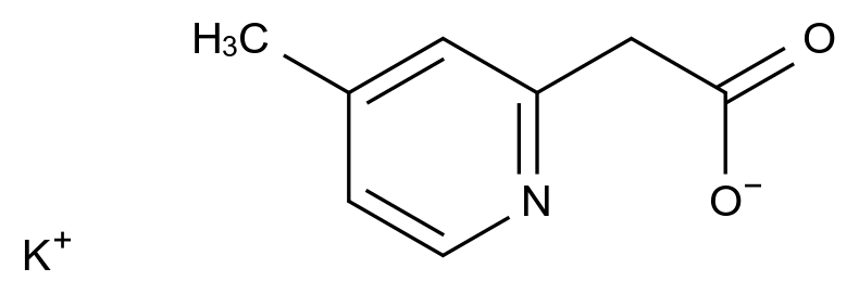 CAS No.:1251919-65-9,Potassium 2-(4-methylpyridin-2-yl)acetate