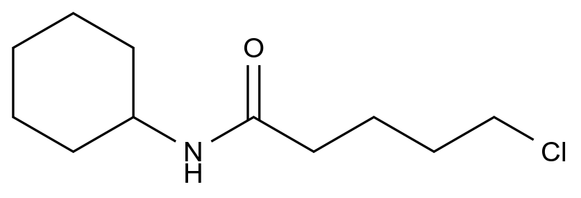 CAS No.:15865-18-6,5-Chloro-N-cyclohexylpentanamide