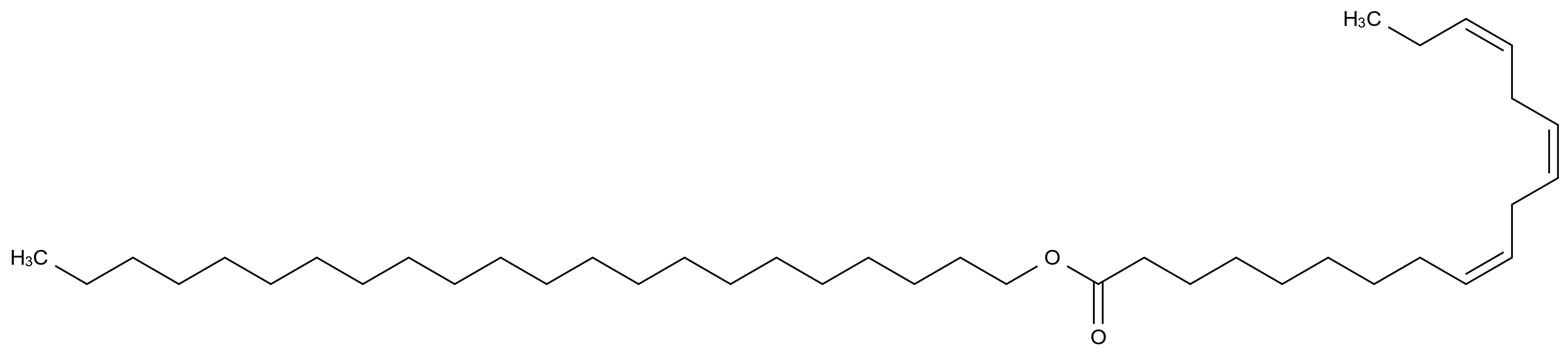  Docosyl (9Z,12Z,15Z)-octadeca-9,12,15-trienoate CAS 1613724-10-9 结构式 Chemical Structure