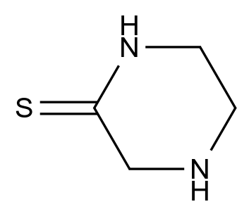  Piperazine-2-thione CAS 18903-84-9 结构式 Chemical Structure