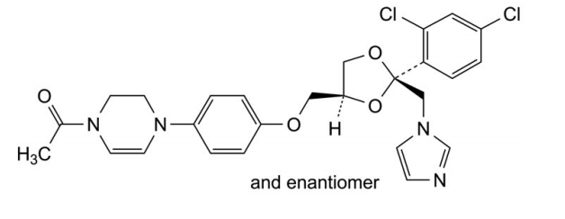 CAS No.:254912-63-5,Ketoconazole EP Impurity A (and enantiomer)