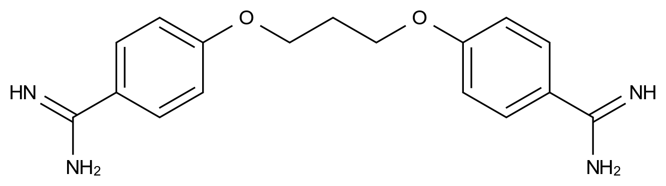  Propamidine CAS 104-32-5 结构式 Chemical Structure