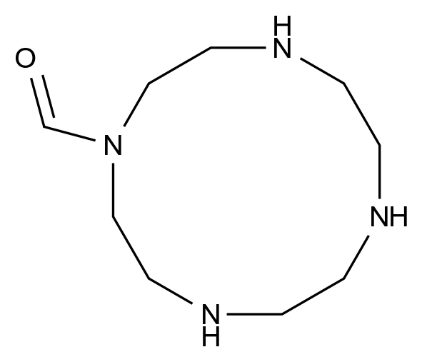 CAS No.:120041-13-6,1,4,7,10-Tetraazacyclododecane-1-carboxaldehyde