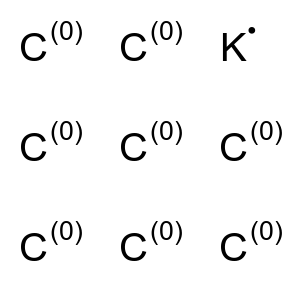  Graphite compd with potassium (8:1) CAS 12081-88-8 结构式 Chemical Structure