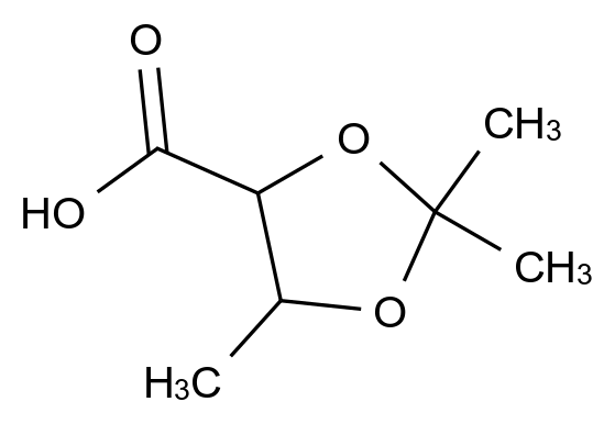 [124600-38-0](4S,5S)-2,2,5-Trimethyl-1,3-dioxolane-4-carboxylic acid