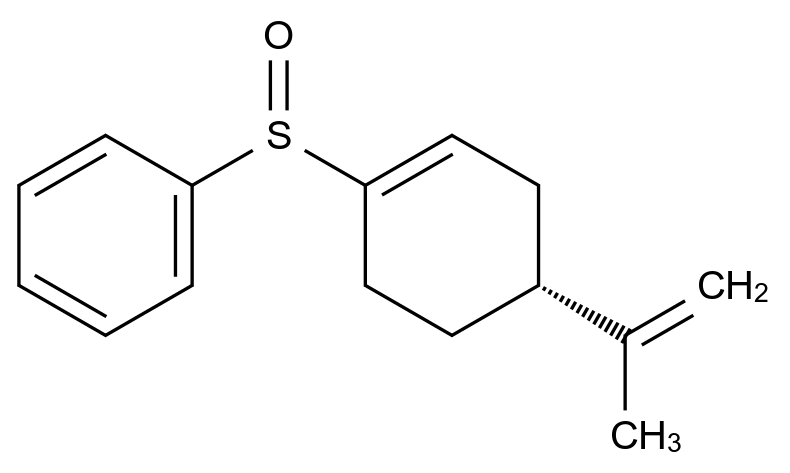 CAS No.:1246812-26-9,(4R)-Perillyl Phenyl Sulfoxide