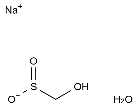 羟基甲烷亚磺酸钠水合物 Sodium hydroxymethanesulfinate hydrate CAS 1345961-23-0 结构式 Chemical Structure
