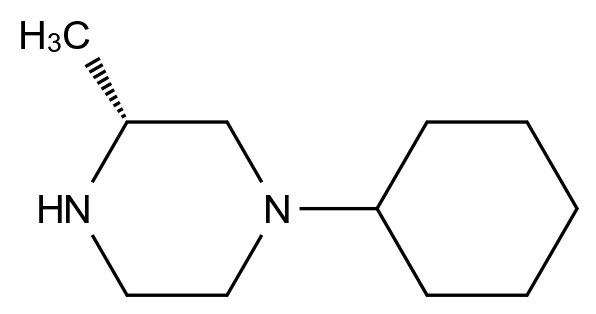 CAS No.:182141-99-7,(R)-1-cyclohexyl-3-methylpiperazine