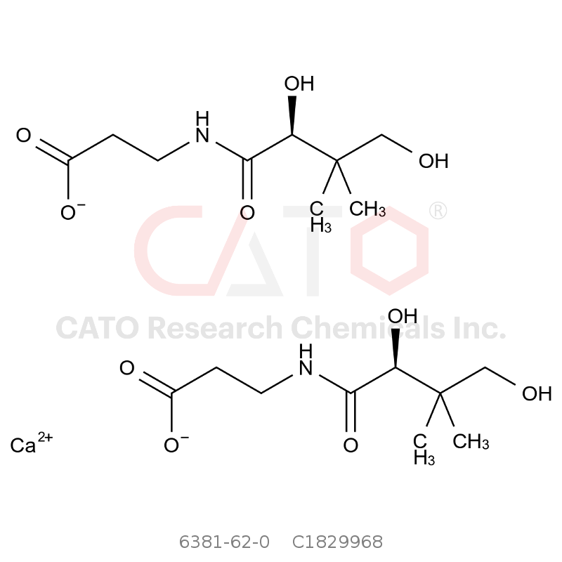 CAS No.:6381-62-0,L-Pantothenic Acid Calcium Salt