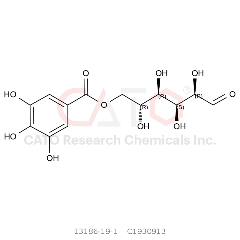 CAS No.:13186-19-1,6-O-Galloyl-D-glucose