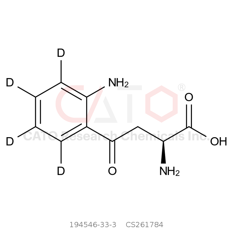 CAS No.:194546-33-3,L-Kynurenine-d4
