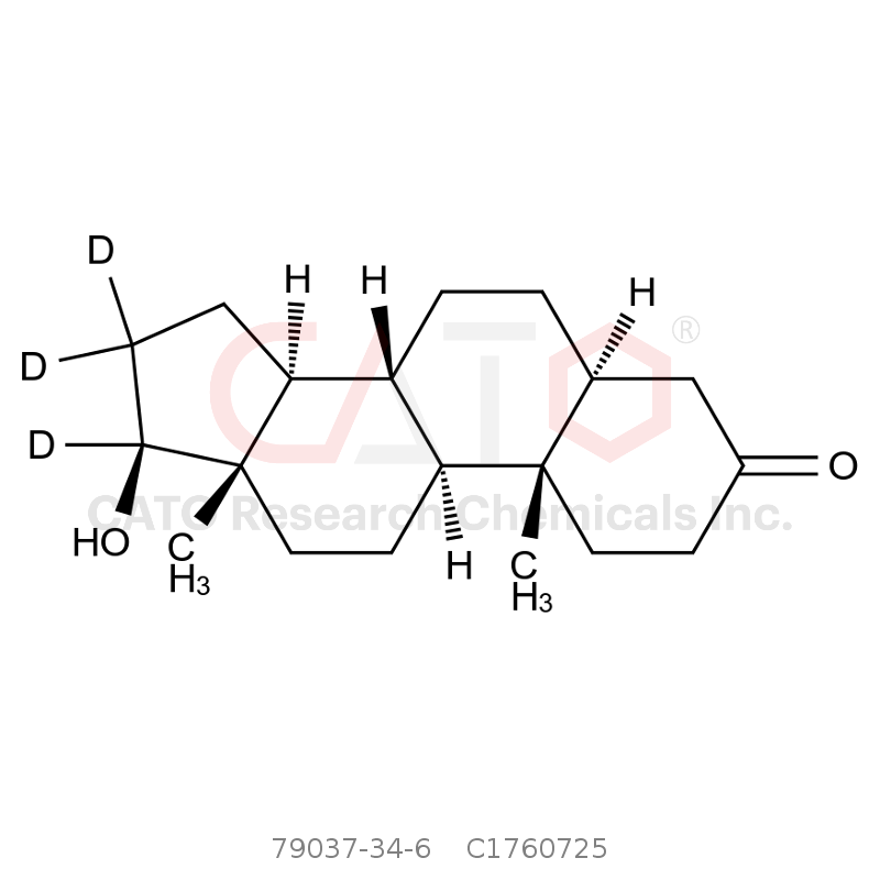 CAS No.:79037-34-6,双氢睾酮-D3