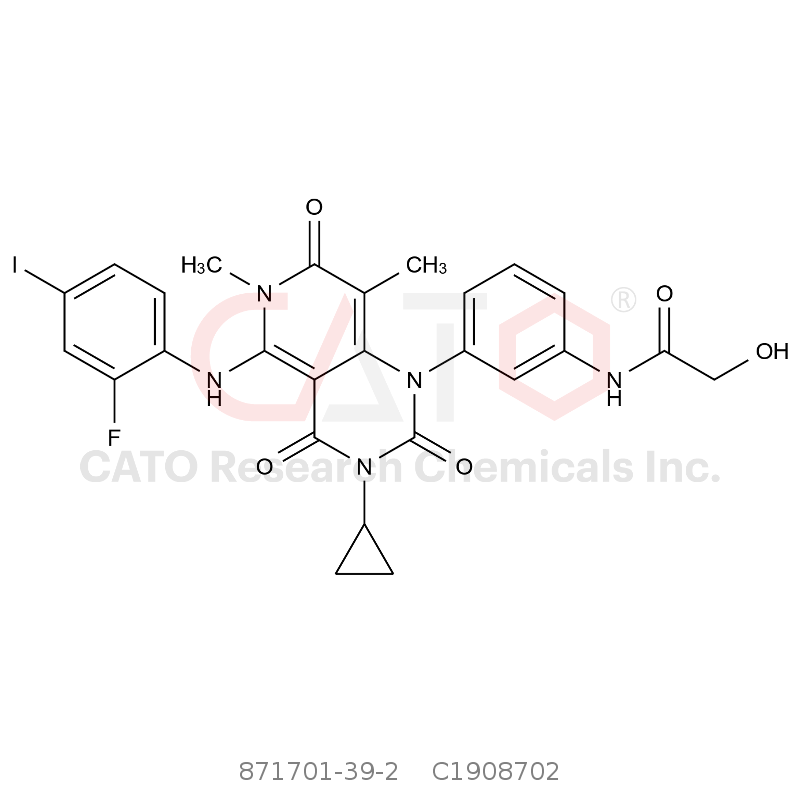CAS No.:871701-39-2,曲美替尼杂质N2