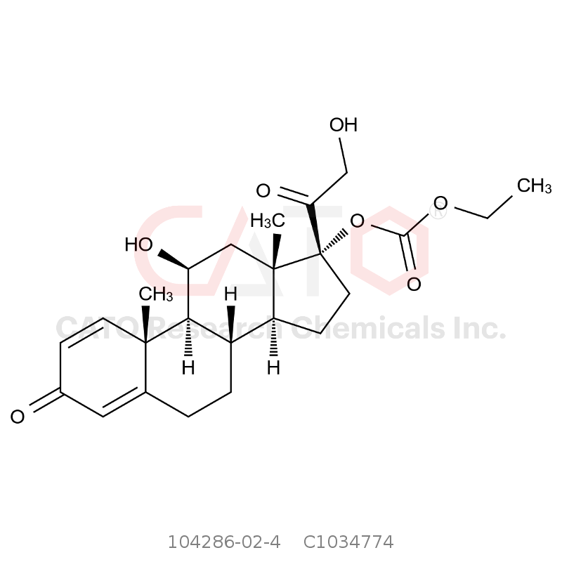 CAS No.:104286-02-4,Prednicarbate EP Impurity B
