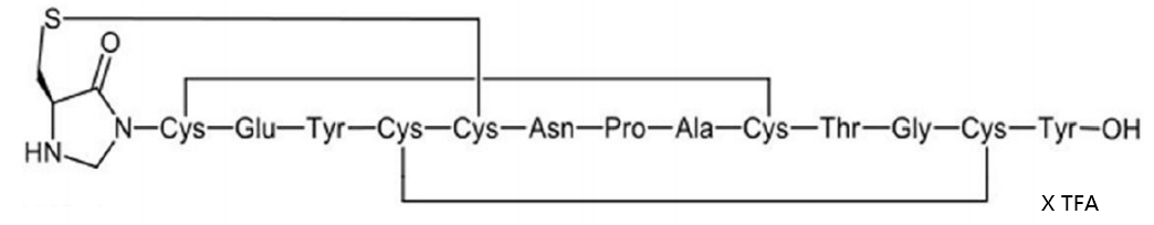 Cys1-利那洛肽IMD杂质 （XTFA盐）Cys1-Linaclotide Imidazolidione Impurity XTFA Salt