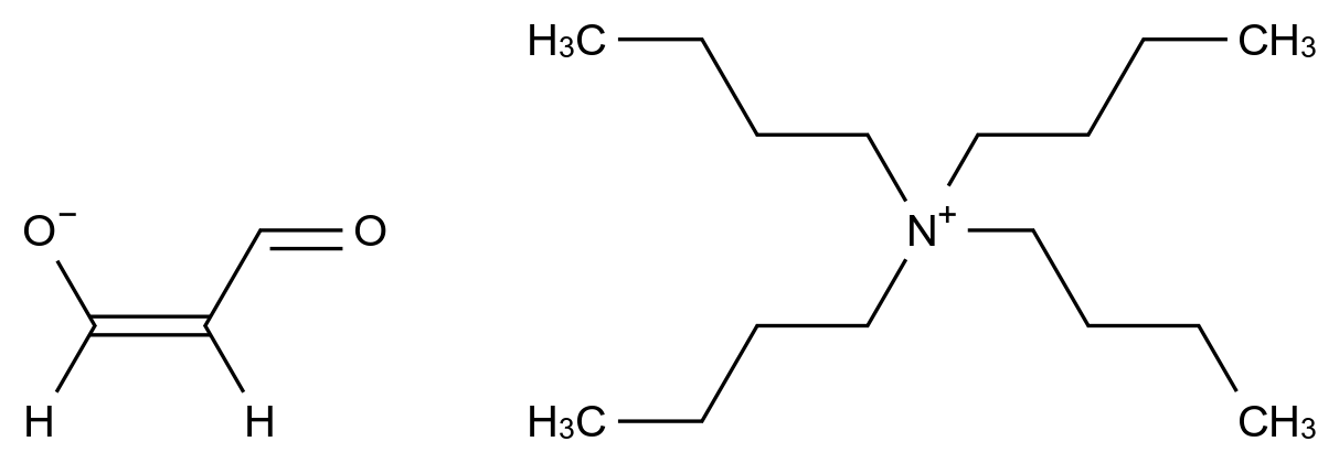 N/A Tetrabutylammonium 1,3-dioxopropan-2-ide CAS 105142-14-1 结构式 Chemical Structure