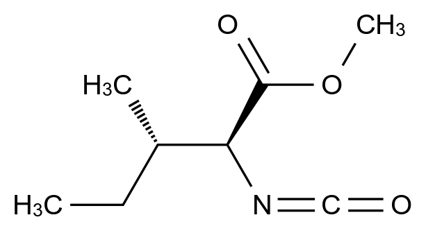 CAS No.:120219-17-2,Methyl (2s,3s)-2-isocyanato-3-methylpentanoate