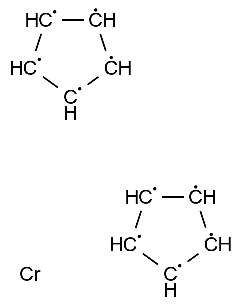 Bis(cyclopentadiene)chromium(II) CAS 1271-24-5 chemical structure