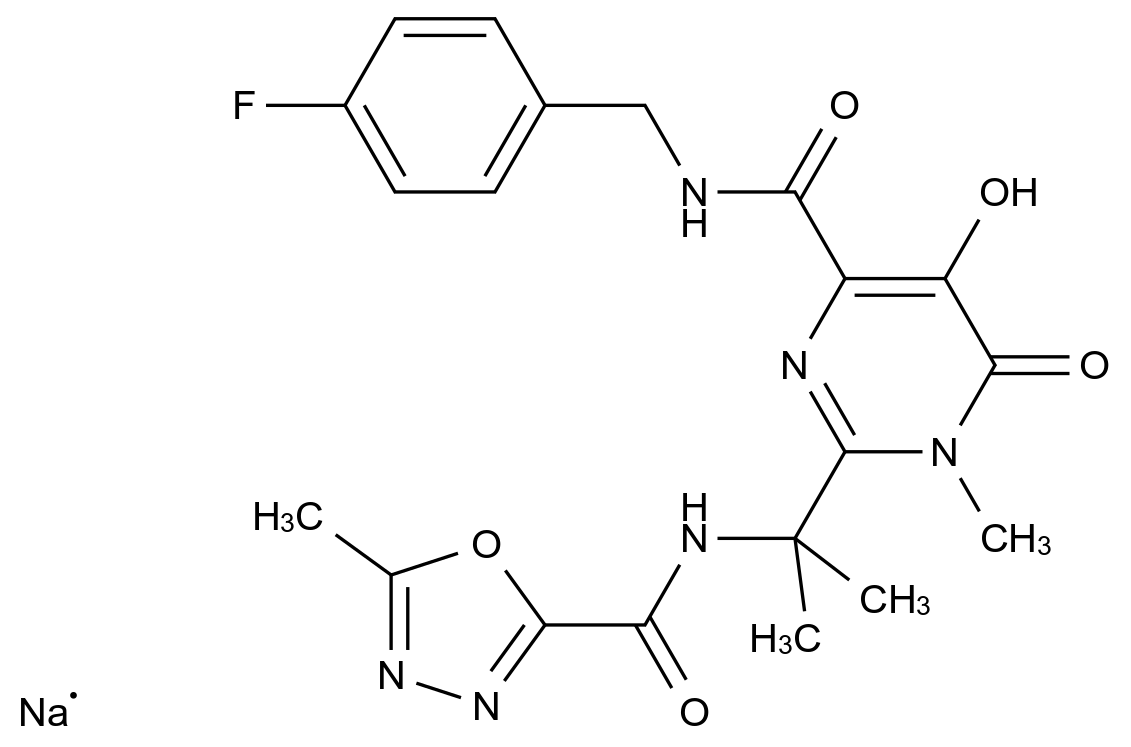 CAS No.:1292804-07-9,Raltegravir Sodium salt