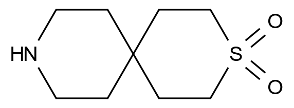  3-Thia-9-azaspiro[5.5]undecane 3,3-dioxide CAS 1341853-52-8 结构式 Chemical Structure
