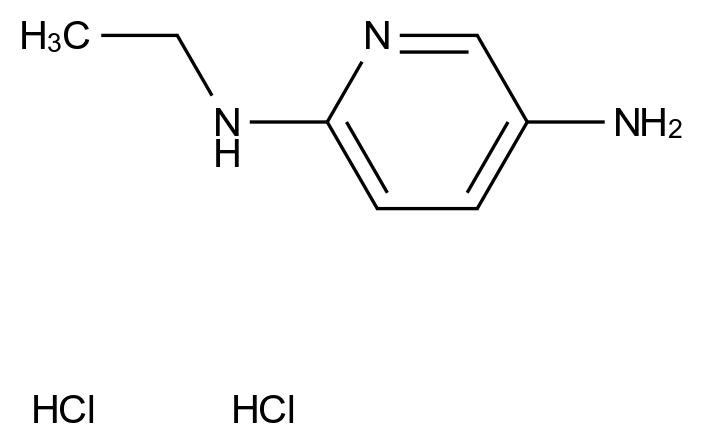 N2-Ethylpyridine-2,5-diamine dihydrochloride N2-Ethylpyridine-2,5-diamine dihydrochloride CAS 1439897-72-9 结构式 Chemical Structure