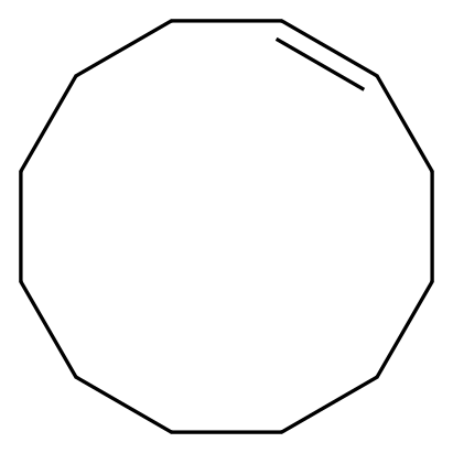 (E)-Cyclododecene CAS 1486-75-5 chemical structure