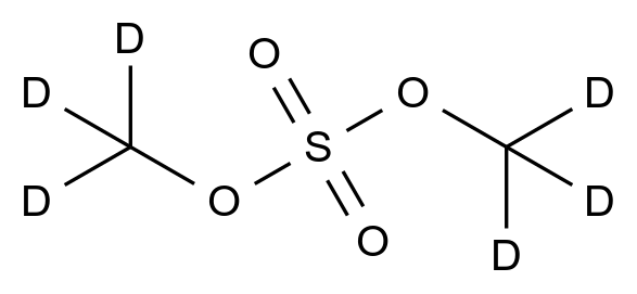 硫酸二甲酯-d6 Dimethyl sulfate-d6 CAS 15199-43-6 结构式 Chemical Structure