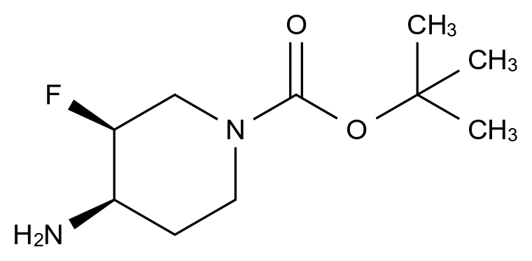 CAS No.:907544-20-1,(3S,4R)-tert-Butyl 4-amino-3-fluoropiperidine-1-carboxylate