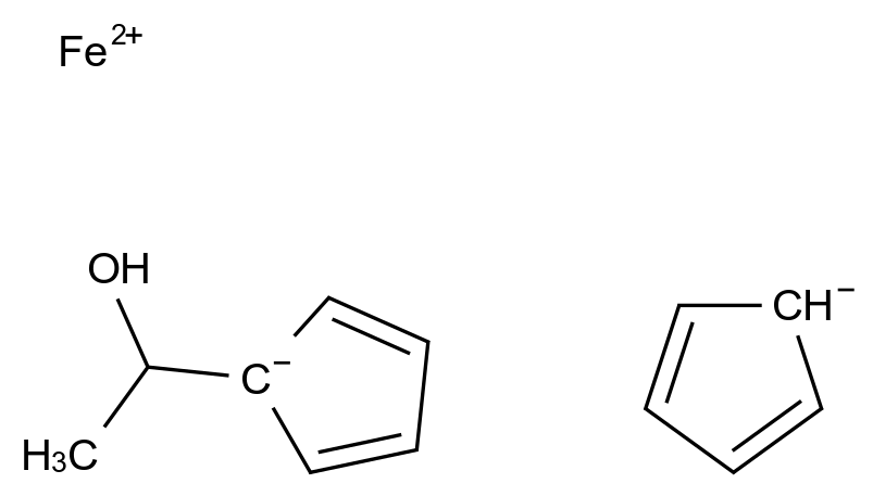 (S)-1-Ferrocenylethanol CAS 33136-66-2 chemical structure