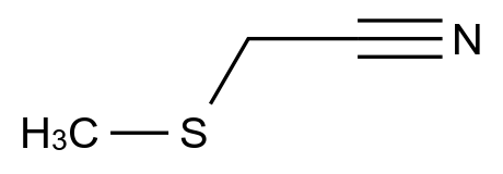 (Methylthio)acetonitrile CAS 35120-10-6 chemical structure