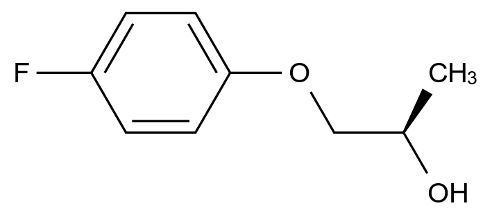 CAS No.:307532-03-2,(R)-1-(4-Fluorophenoxy)propan-2-ol