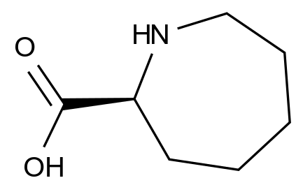  (S)-azepane-2-carboxylic acid CAS 66865-37-0 结构式 Chemical Structure
