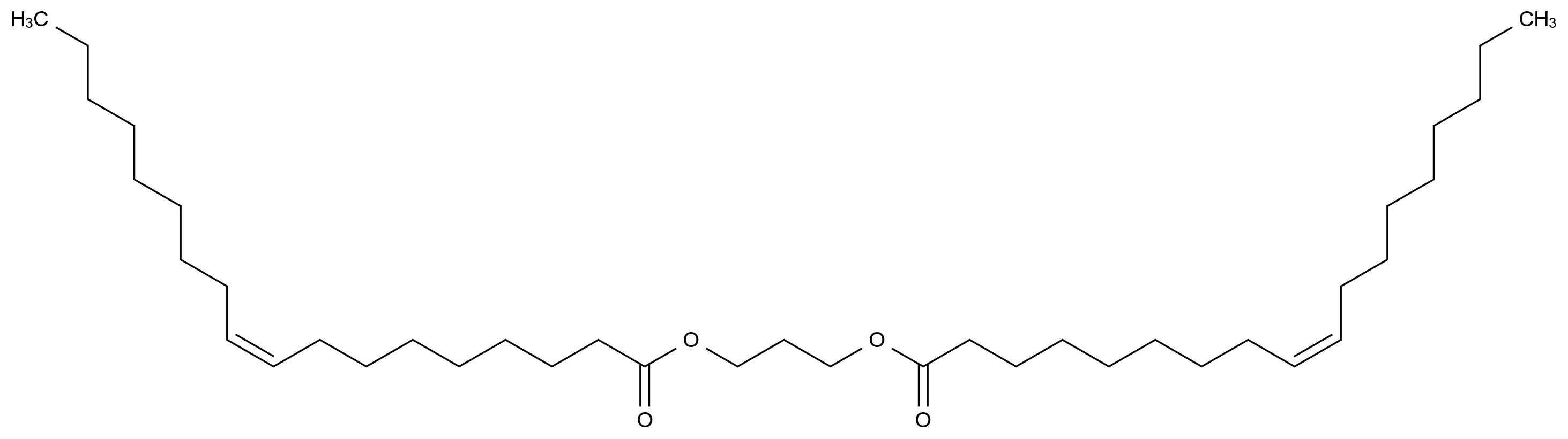  (Z)-Propane-1,3-diyl dioleate CAS 821-69-2 结构式 Chemical Structure