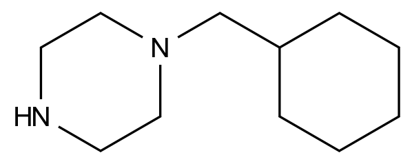 1-(Cyclohexylmethyl)piperazine CAS 57184-23-3 chemical structure
