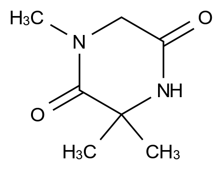 1,3,3-Trimethylpiperazine-2,5-dione CAS 741287-75-2 chemical structure