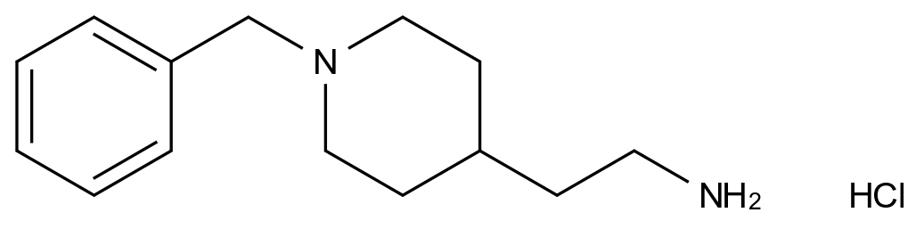 2-(1-Benzylpiperidin-4-yl)ethan-1-amine hydrochloride CAS 86945-20-2 结构式 Chemical Structure