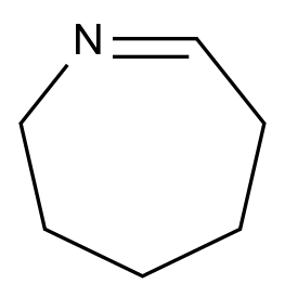 3,4,5,6-tetrahydro-2H-azepine CAS 2214-81-5 chemical structure