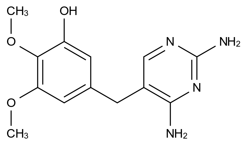 CAS No.:27653-69-6,3-Desmethyl Trimethoprim