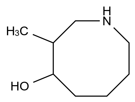 3-Methylazocan-4-ol CAS 2010091-92-4 chemical structure