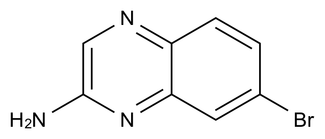 7-Bromoquinoxalin-2-amine CAS 212327-11-2 chemical structure