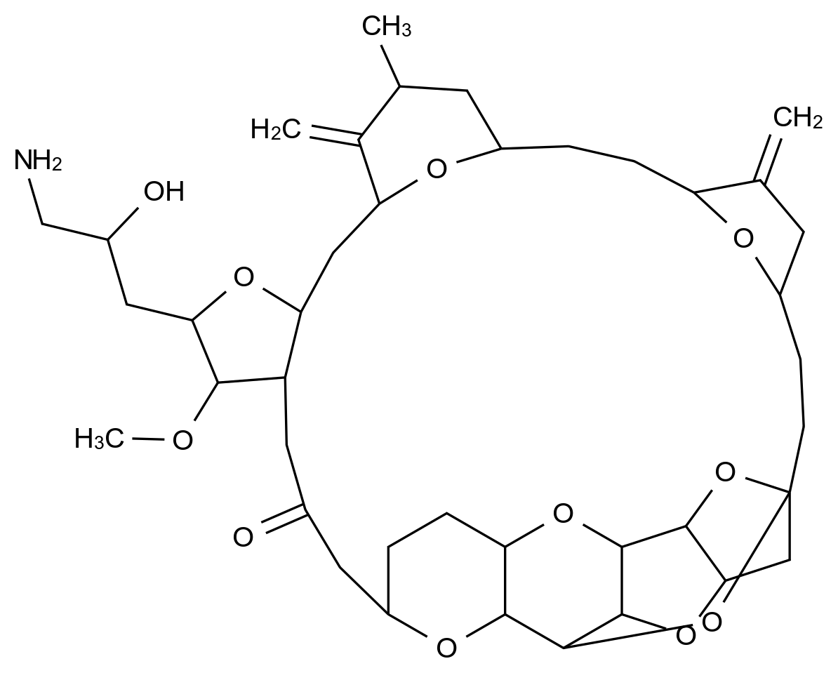 Eribulin CAS 253128-41-5 结构式 Chemical Structure