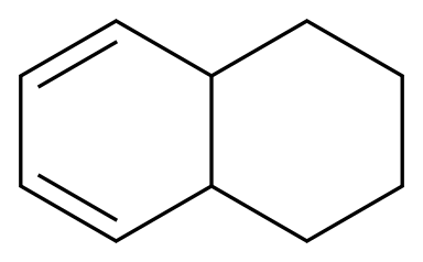  Hexahydronaphthalene CAS 41375-99-9 结构式 Chemical Structure