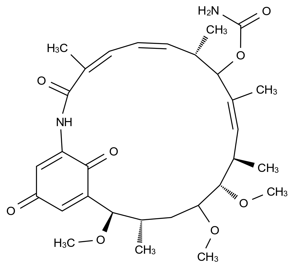 Macbecin I CAS 73341-72-7 chemical structure