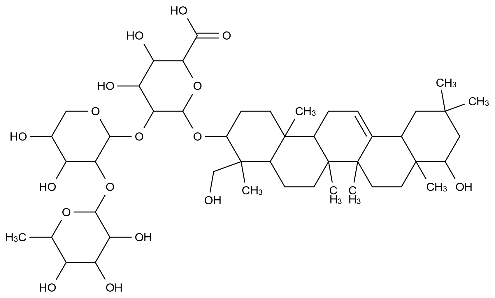 CAS No.:55319-36-3,大豆皂苷 II