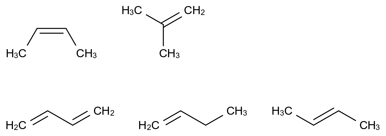 1,3-Butadiene, polymer with 1-butene, (2E)-2-butene, (2Z)-2-butene and 2-methyl-1-propene CAS 9043-62-3 chemical structure