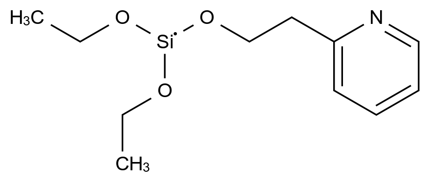 2-吡啶基三乙氧基硅烷 2-(Triethoxysilyl)pyridine CAS 213602-91-6 结构式 Chemical Structure